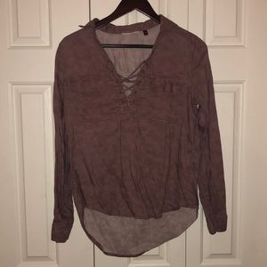 Long sleeve blouse